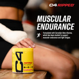 C4 Ripped Pre-Workout Powder 249g Raspberry Lemonade flavour