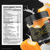 C4 Ultimate Shred Fat Burner 392g back view with ingredients