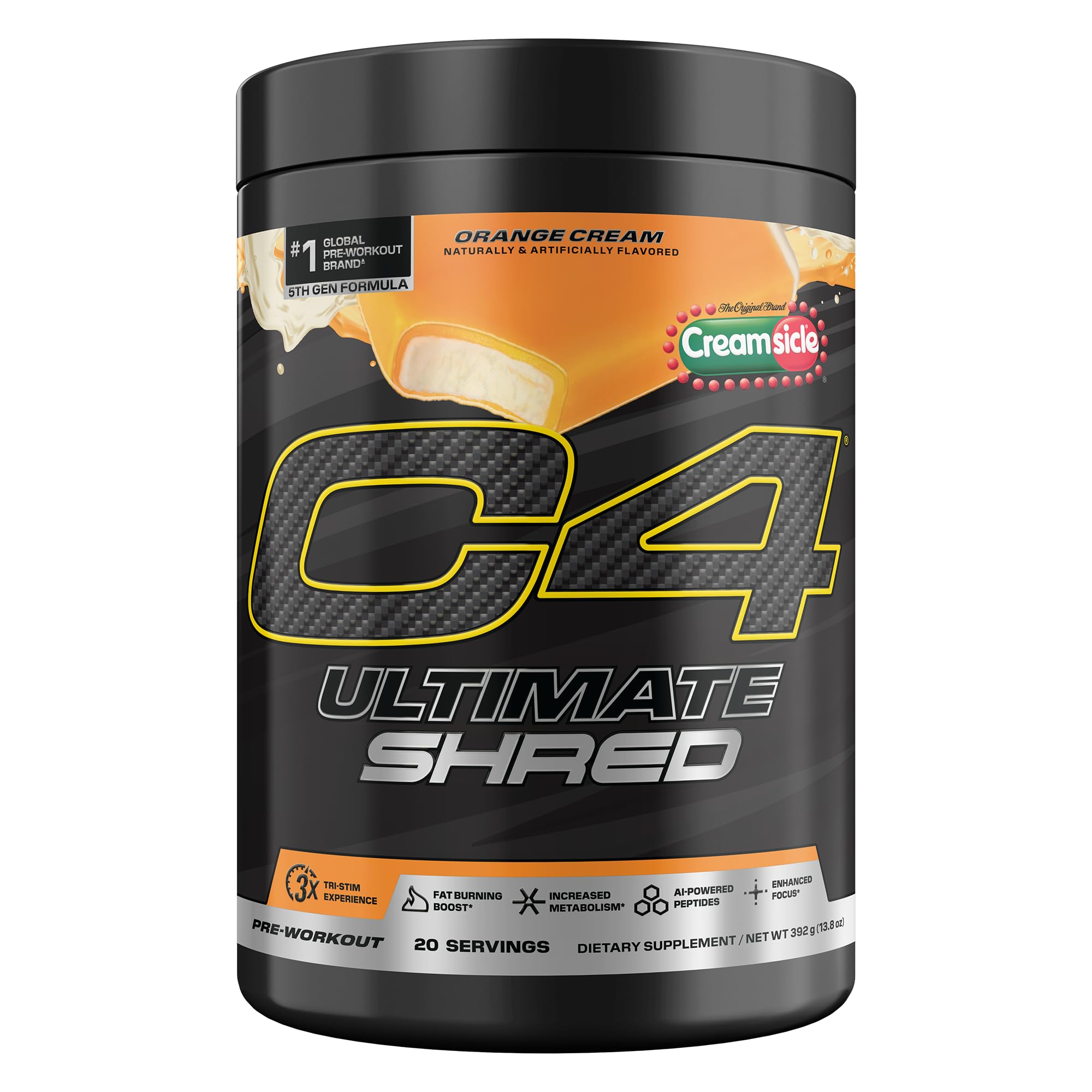C4 Ultimate Shred Fat Burner 392g front view