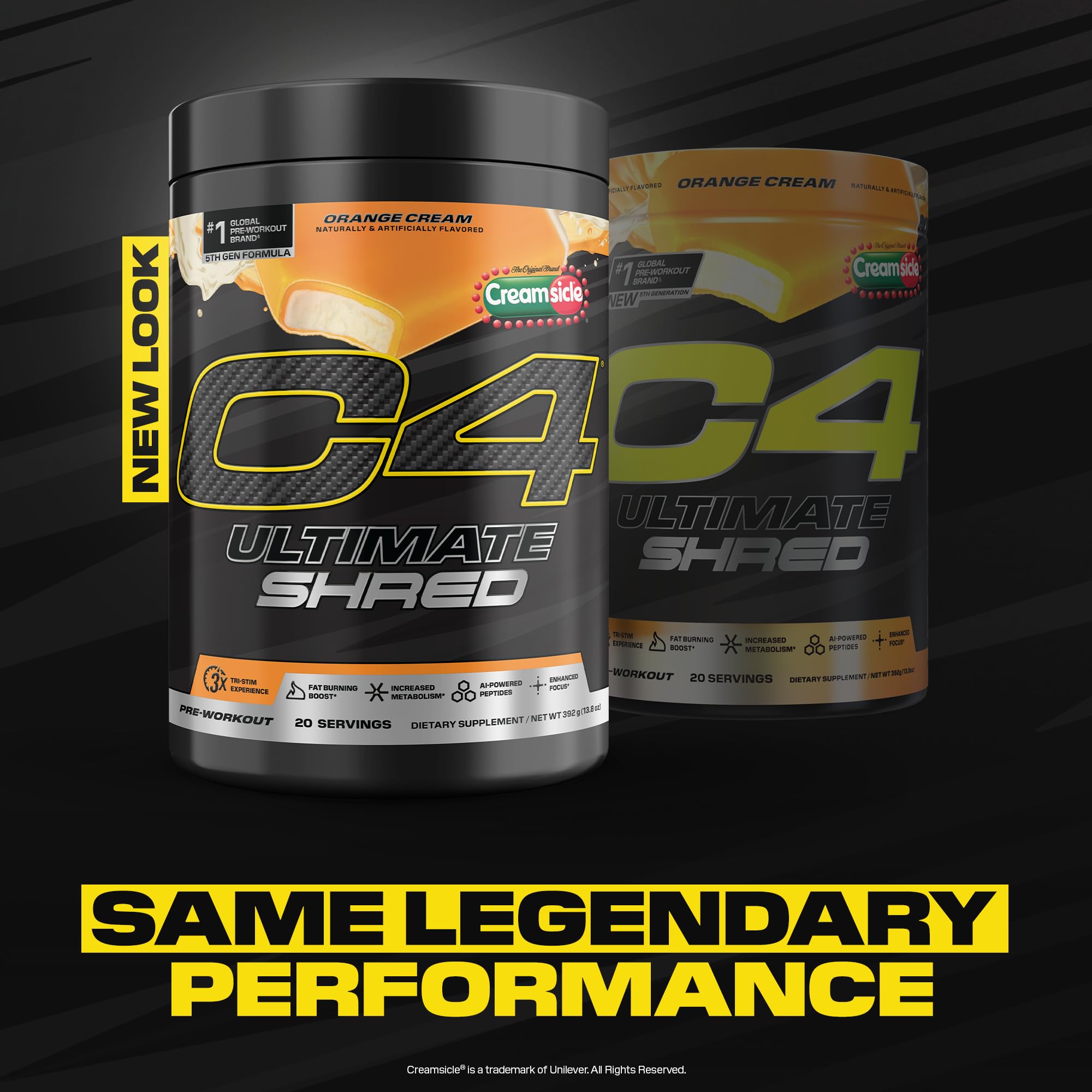 C4 Ultimate Shred Fat Burner 392g packaging