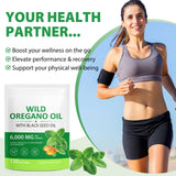 Cacukn Oil of Oregano Capsules with Black Seed Oil packaging