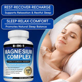 caicieter Magnesium Supplement 8-Form Blend capsules