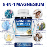caicieter Magnesium Supplement 8-Form Blend side view