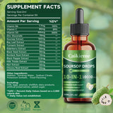 Caikieme 10-in-1 Soursop Liquid Drops bottle back view