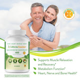 California Essentials Magnesium Glycinate 200mg 60 Tablets on a table