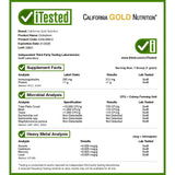 California Gold Nutrition Bovine Pre-Milk Supplement packaging