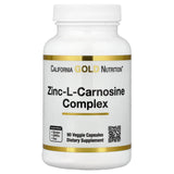 California Gold Nutrition Chelated Zinc L-Carnosine 50g front view