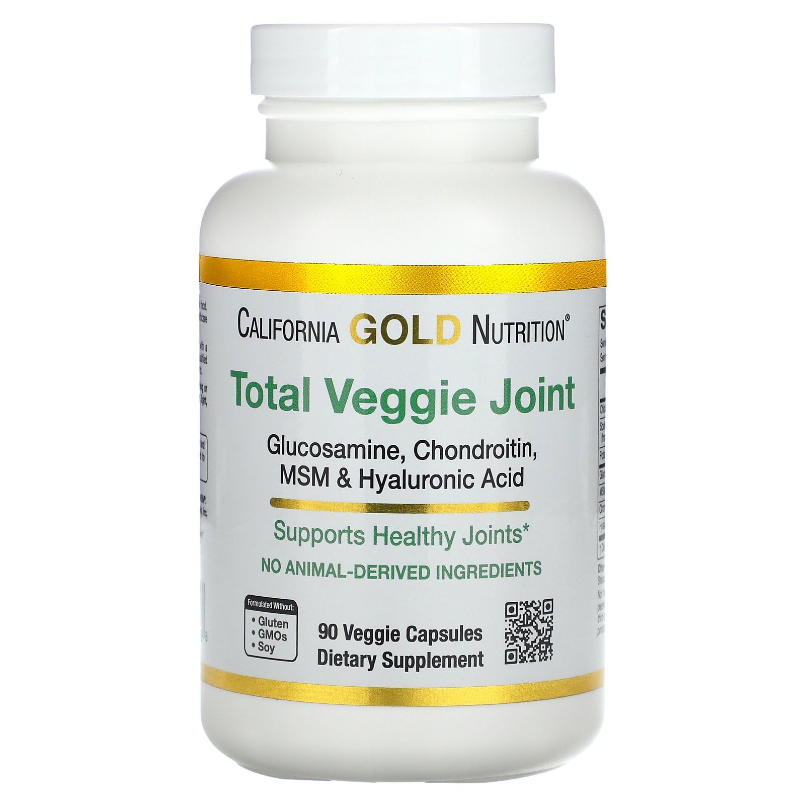California Gold Nutrition Chondroitin Supplement front view