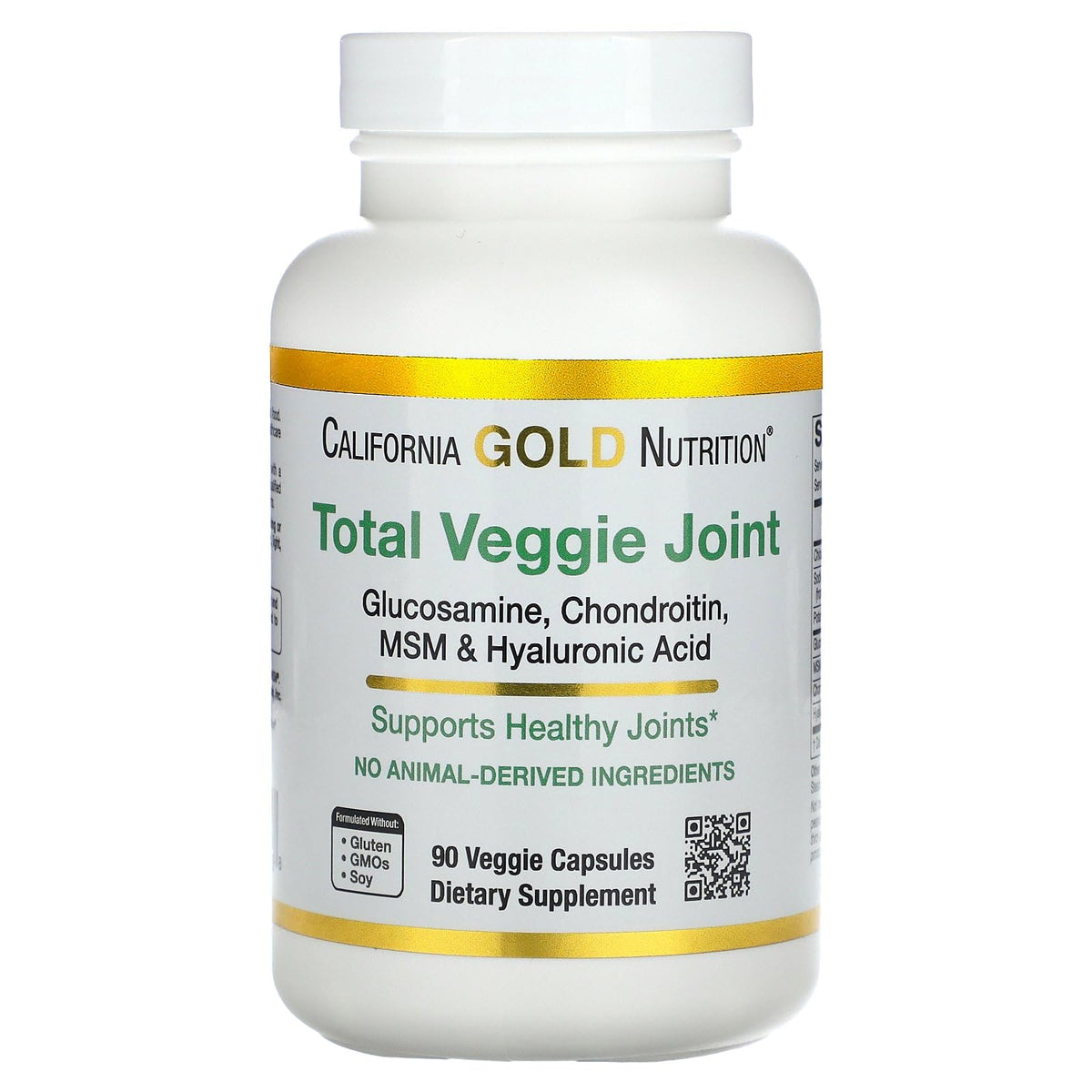 California Gold Nutrition Chondroitin Supplement front view