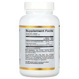 California Gold Nutrition CoQ10 100mg supplement bottle side view