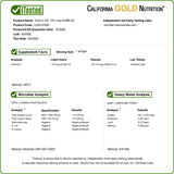 California Gold Nutrition Vitamin D3 softgels close-up