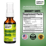 California Natural Ginger Spray side view showing spray nozzle