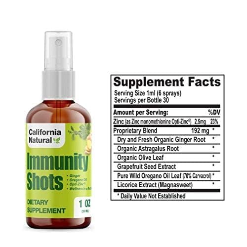 California Natural Oregano daily wellness Support Supplement packaging