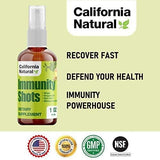 California Natural Oregano daily wellness Support Supplement side view