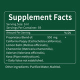California Poppy Drops 145g with water