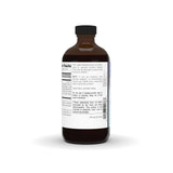 Calm Child Herbal Syrup with background of natural herbs