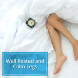 Calm Legs Natural Supplement packaging with ingredients listed