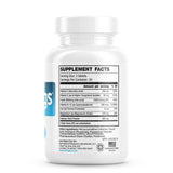 Calm Legs Natural Supplement side view showing capsule details