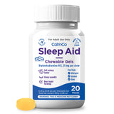CalmCo Adult Sleep Aid Chewable Gels packaging side view