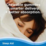 CalmCo Adult Sleep Aid Chewable Gels with a travel bag