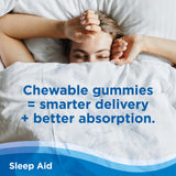 CalmCo Adult Sleep Aid Gels on a nightstand