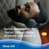 CalmCo Sleep Aid Gels packaging with Fantasy Fruit flavour