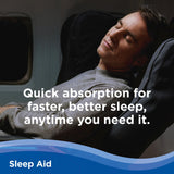 CalmCo Sleep Aid Gels side view with dosage information