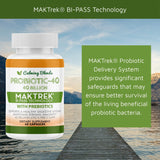 Calming Blends Probiotic-40 and Diverticulitis Tea duo packaging