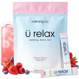 Calming Co. Ü daily wellness 2.0 Powder Drink Mix Mixed Berry front view