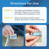 CALMOUR Anti Gas Relief Strips in a lifestyle setting
