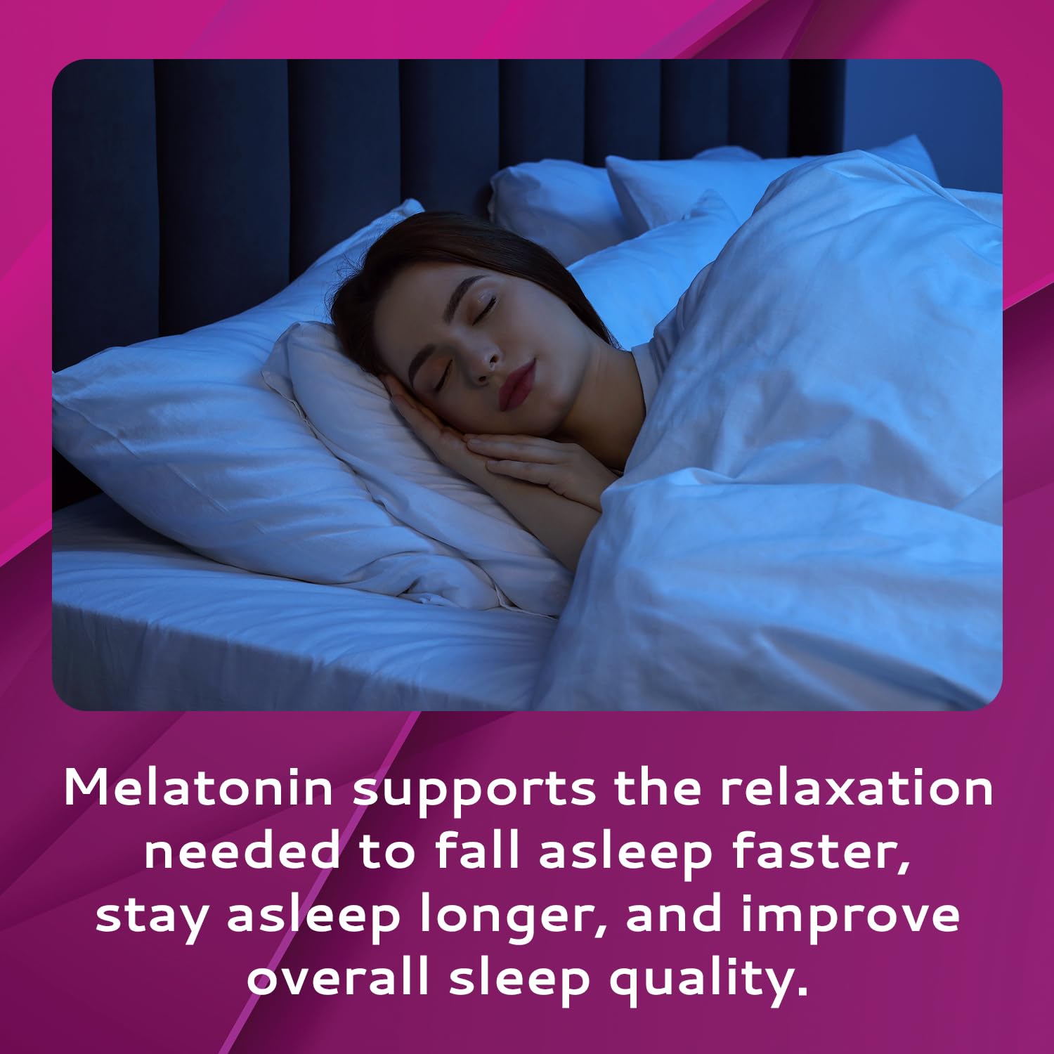 CALMOUR Melatonin Sleep Strips vanilla flavour