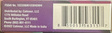 CALMOUR Melatonin Strips 3mg product details on packaging