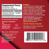 CALMOUR Vitamin B12 Strips in hand ready to use