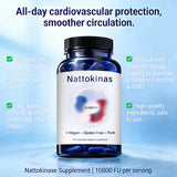 CALMTIVA Nattokinase Enzyme Supplement 10,800 FU capsules in packaging