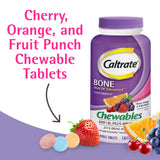 Caltrate Chewables 600+D3 Plus Minerals cherry flavour tablet