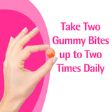 Caltrate Gummy Bites 500 mg Calcium and Vitamin D bottle with gummies