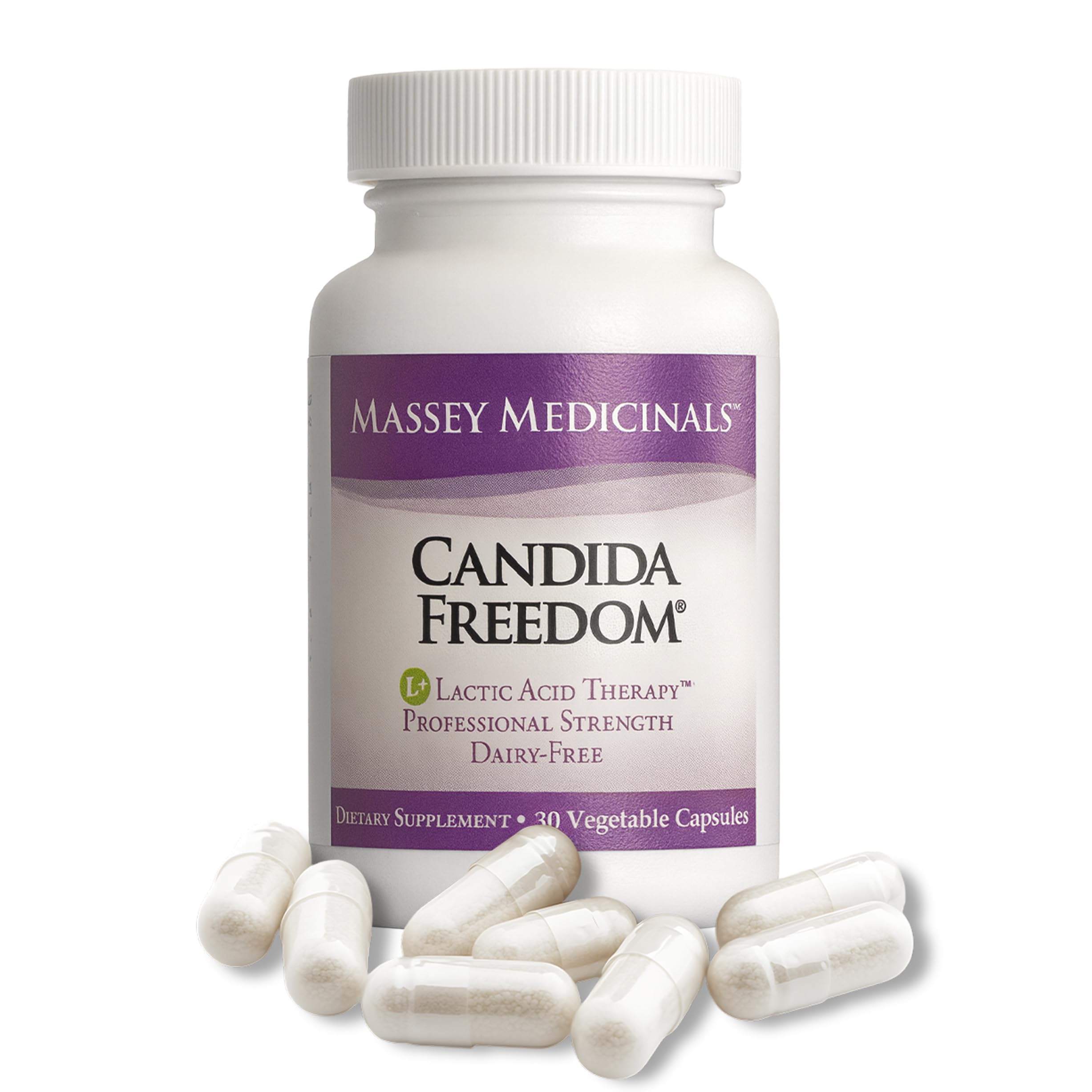 Candida Freedom Colon Cleanse Pills 30 Capsules front view