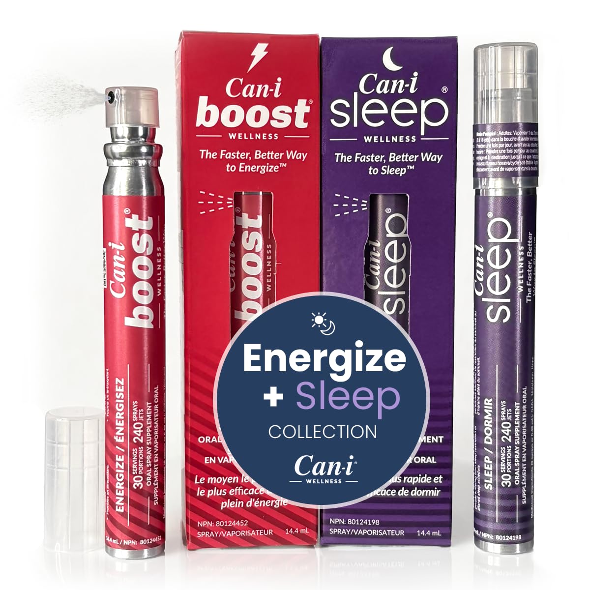 Cani Brands Feel Amazing Sleep & Focus Spray front view