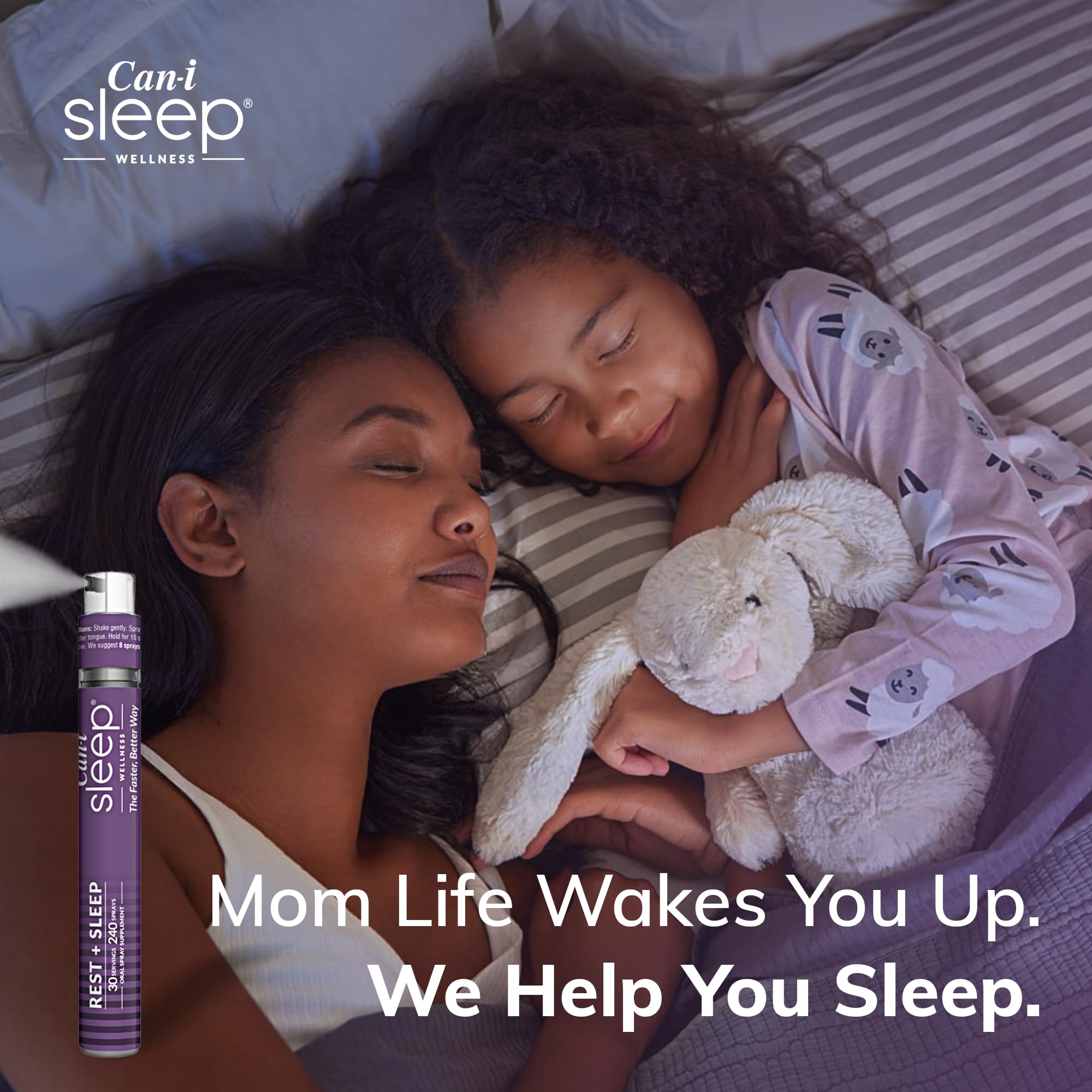 Cani Brands Feel Amazing Sleep Spray in lifestyle setting