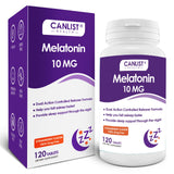 CANLIST Extra Strength Melatonin 10mg Tablets front view