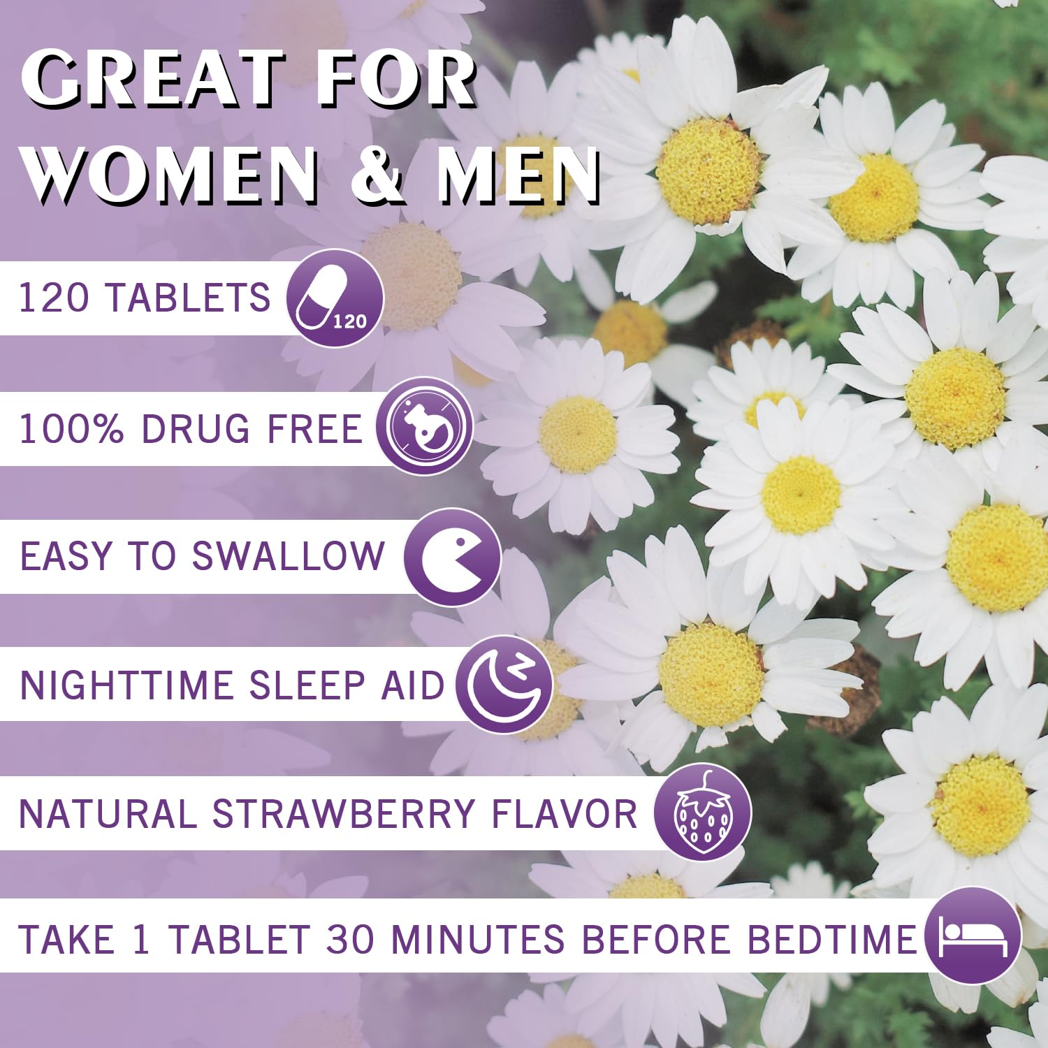 CANLIST Melatonin 10mg Tablets close-up of tablets