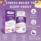 CANLIST Melatonin 10mg Tablets with ingredients list
