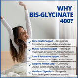CanPrev Magnesium Bis-Glycinate Powder 400mg scoop