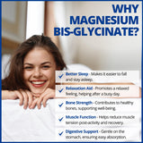 CanPrev Magnesium BisGlycinate 200mg back view of packaging