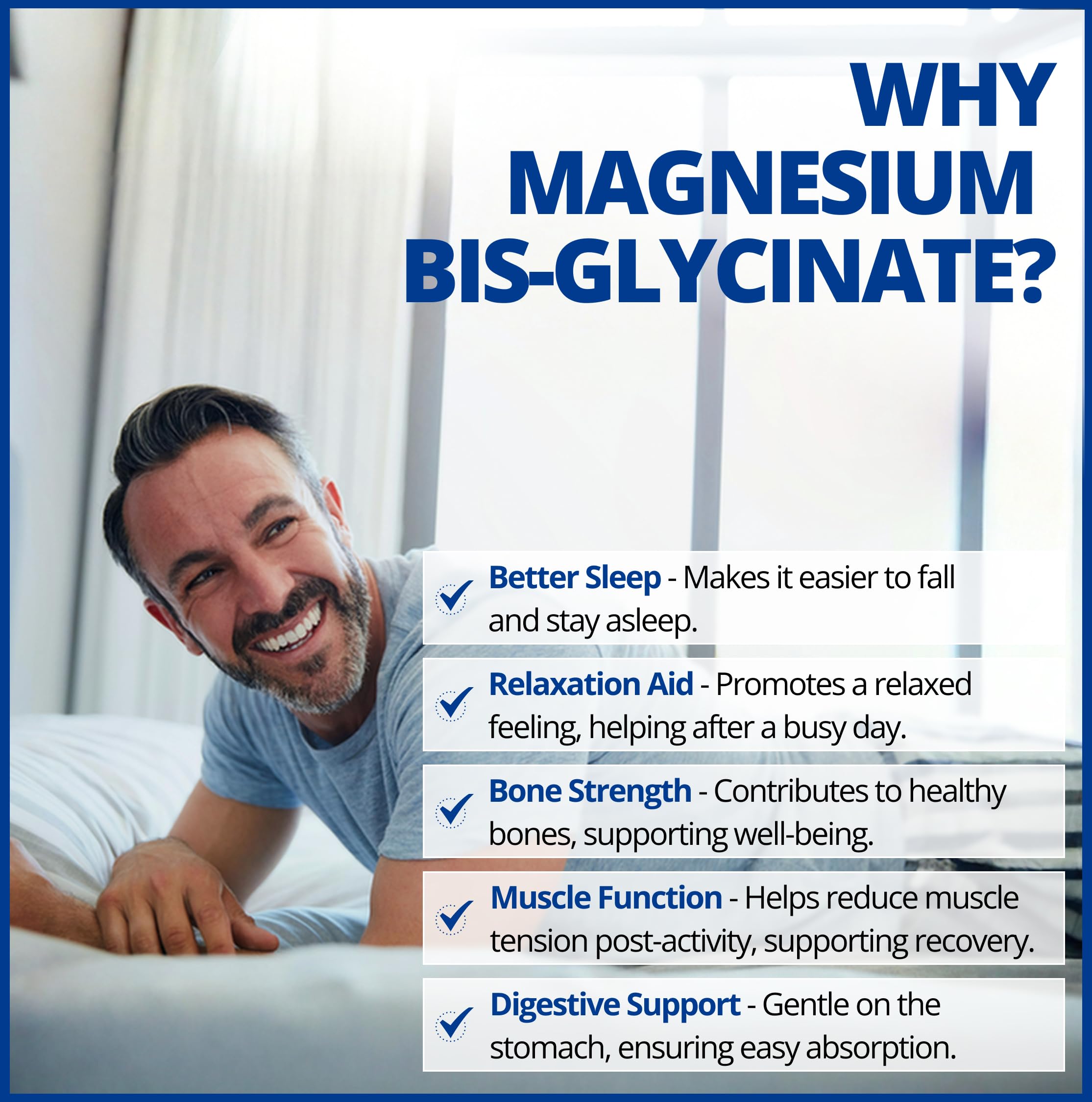 CanPrev Magnesium BisGlycinate 200mg capsules with dosage information