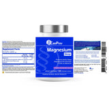 CanPrev Magnesium Bisglycinate Chelated 125mg with a glass of water