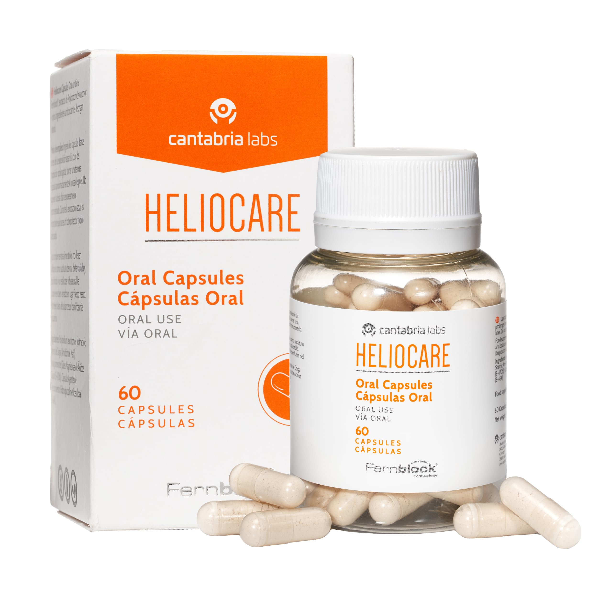 Cantabria Labs Heliocare 30 capsules front view
