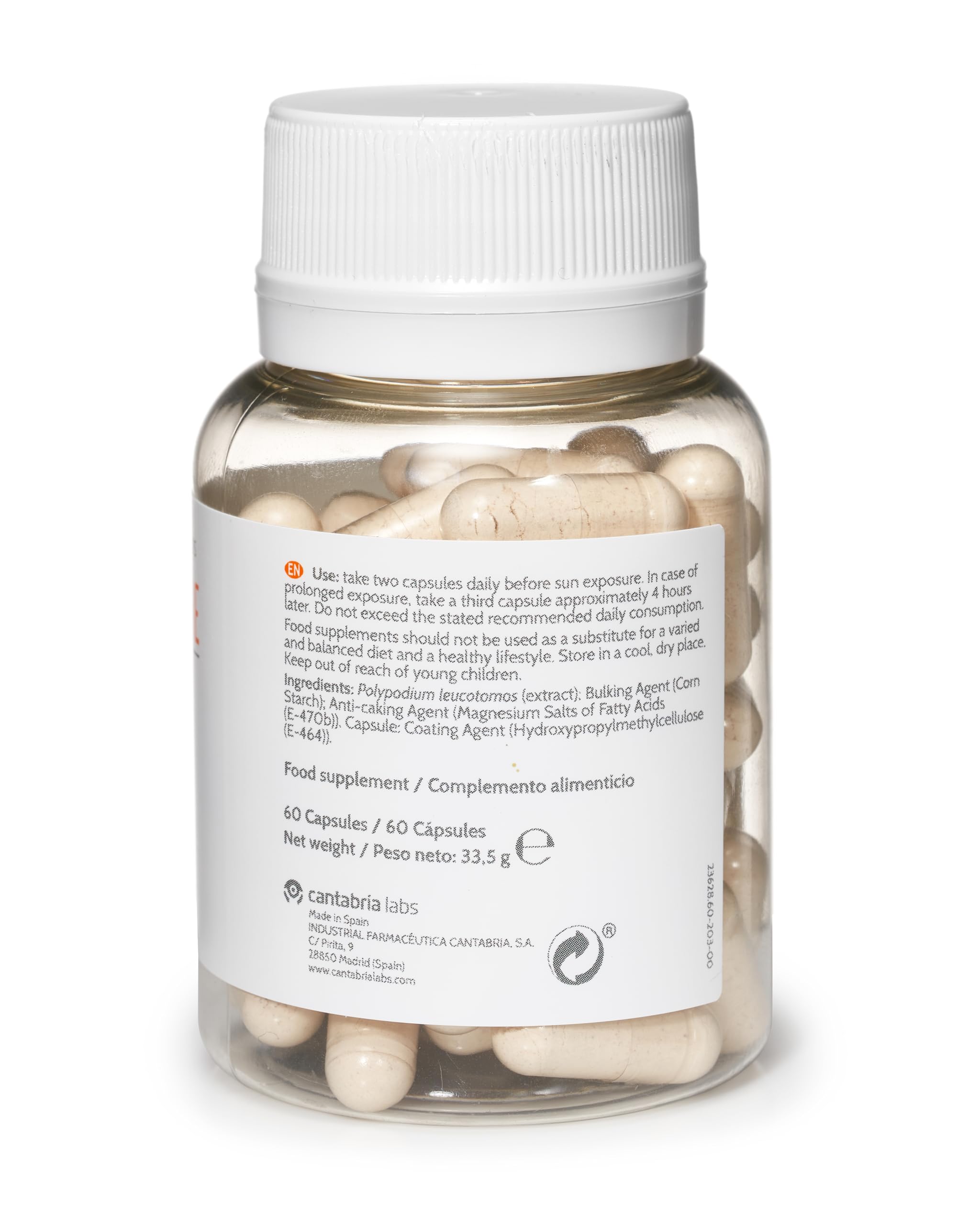 Cantabria Labs Heliocare ingredients list
