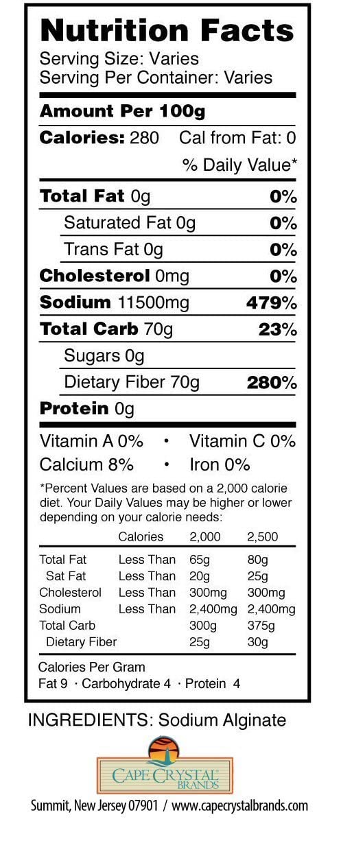 Cape Crystal kit ingredients in a bowl for preparation
