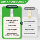 CAPSLogist Size 000 Vegan Empty Capsules packaging